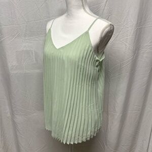 New Mint Green Pleated Cami